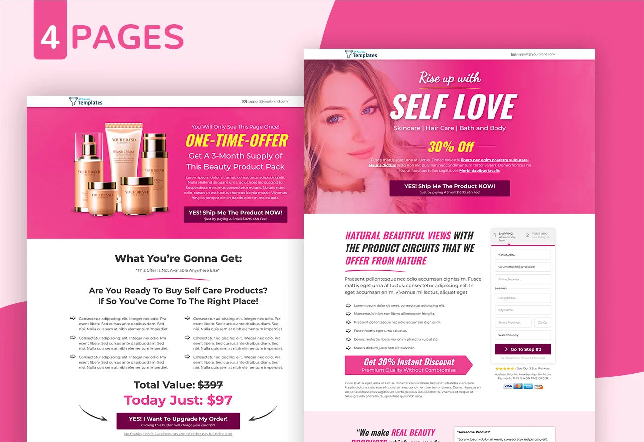 Beauty Boost: ClickFunnels Templates for Cosmetic Funnels