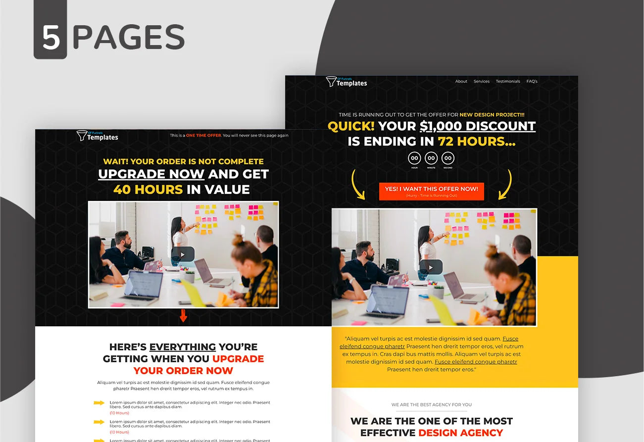 Design Dream: ClickFunnels Marketplace for Agency Templates