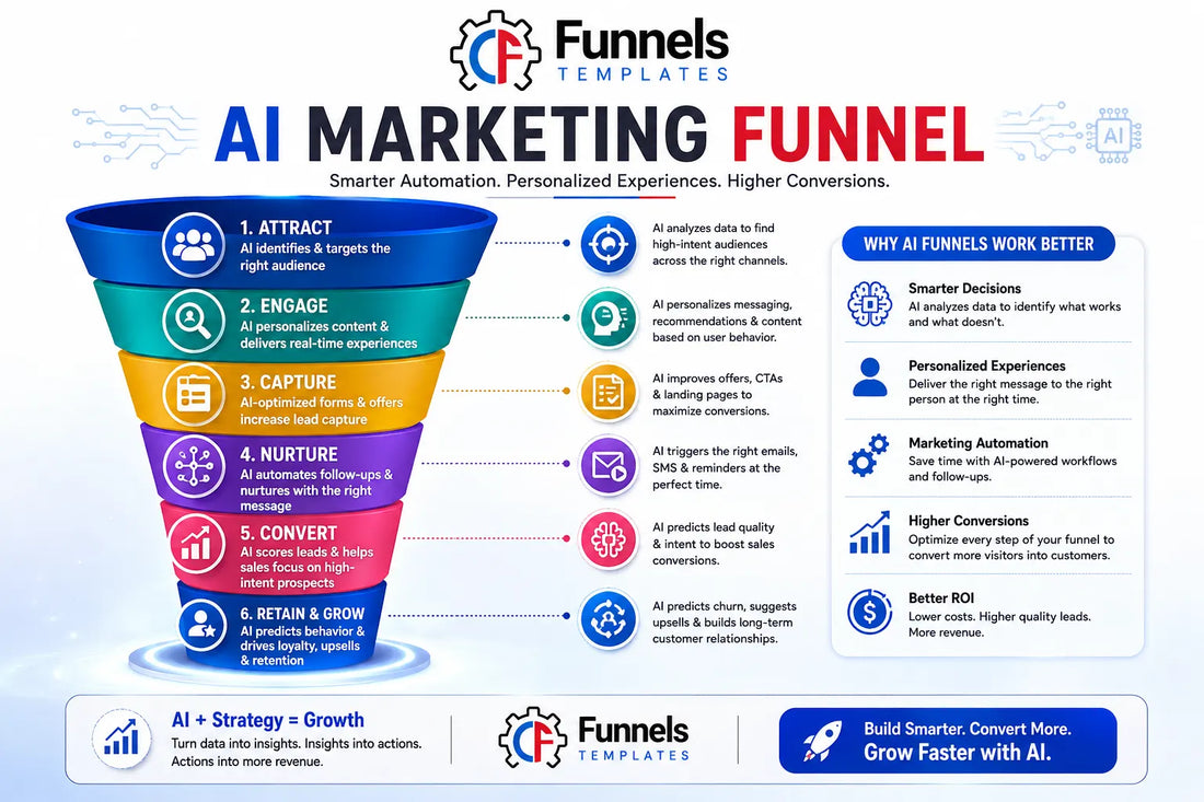 AI Marketing Funnel: How to Build Smarter, High-Converting Funnels
