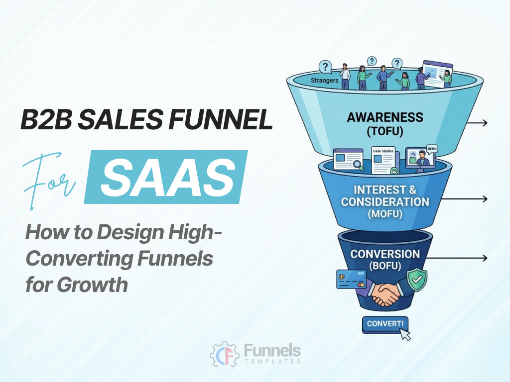 B2B Sales Funnel for SaaS: How to Design High-Converting Funnels for Growth