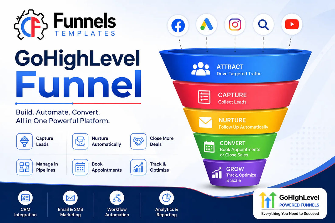 GoHighLevel Funnel: How to Build a High-Converting Sales Funnel