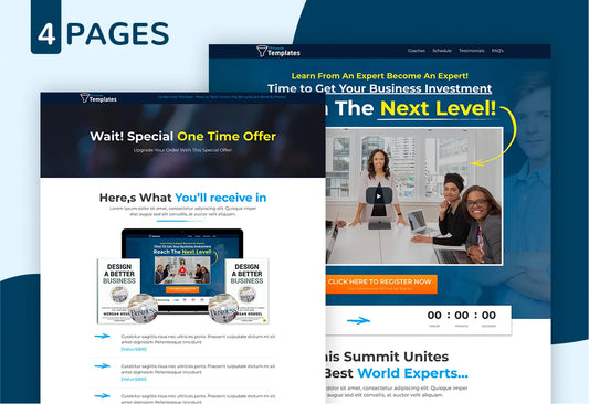 Business Boost: Best HTML templates for business coaching
