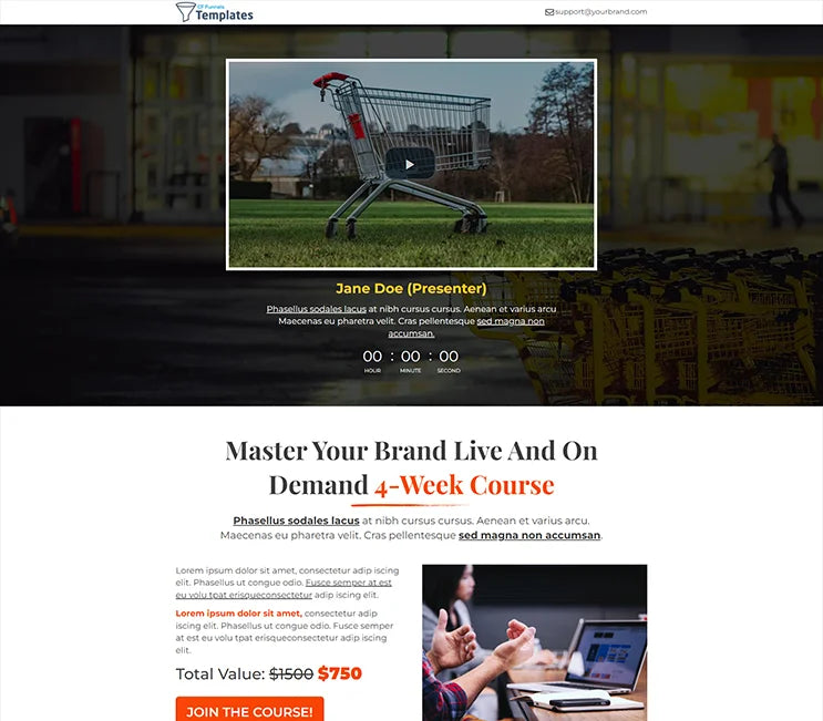 Webinar Broadcast Room