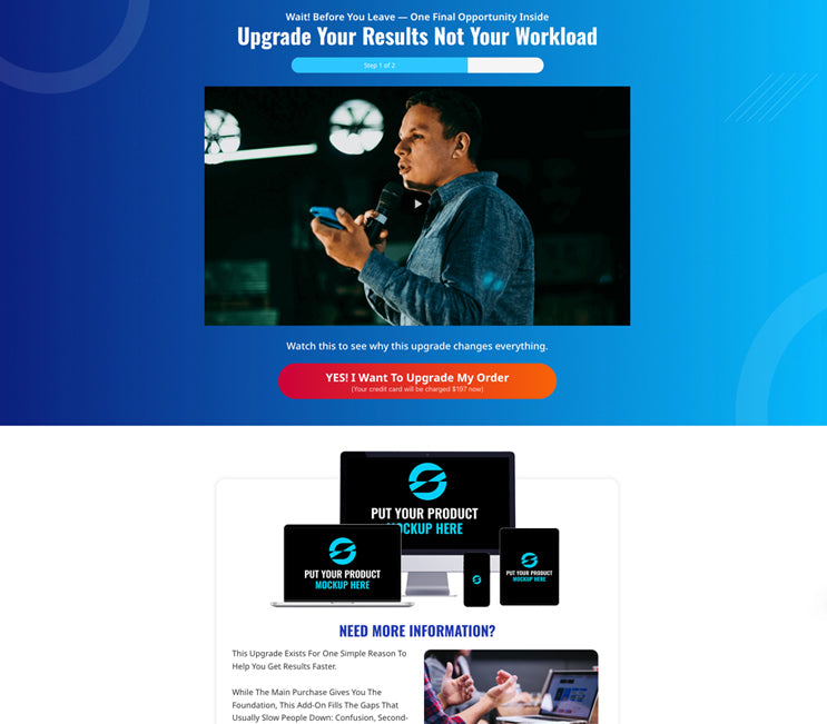 7-Day Confidence Funnel GHL - OTO Page