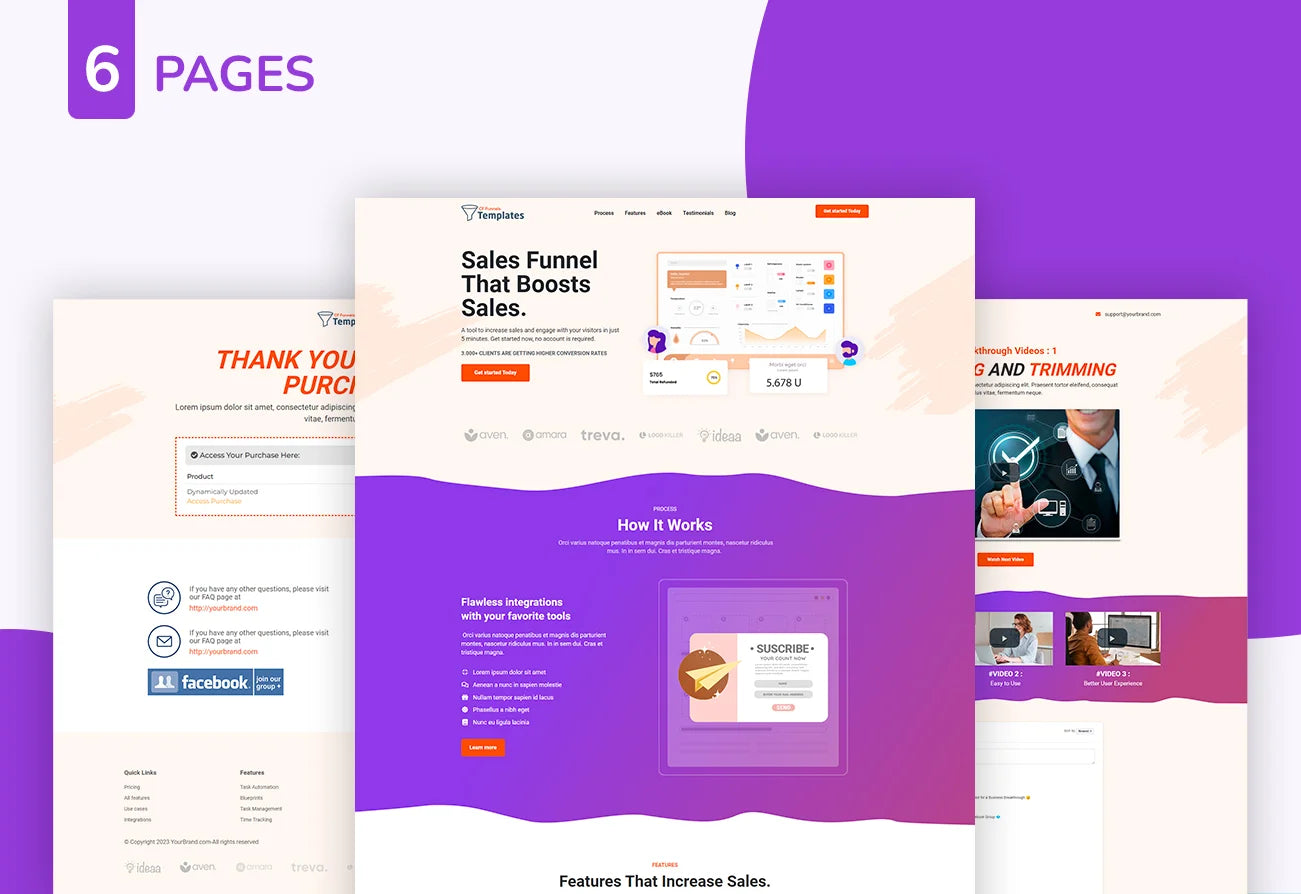 HTML Template