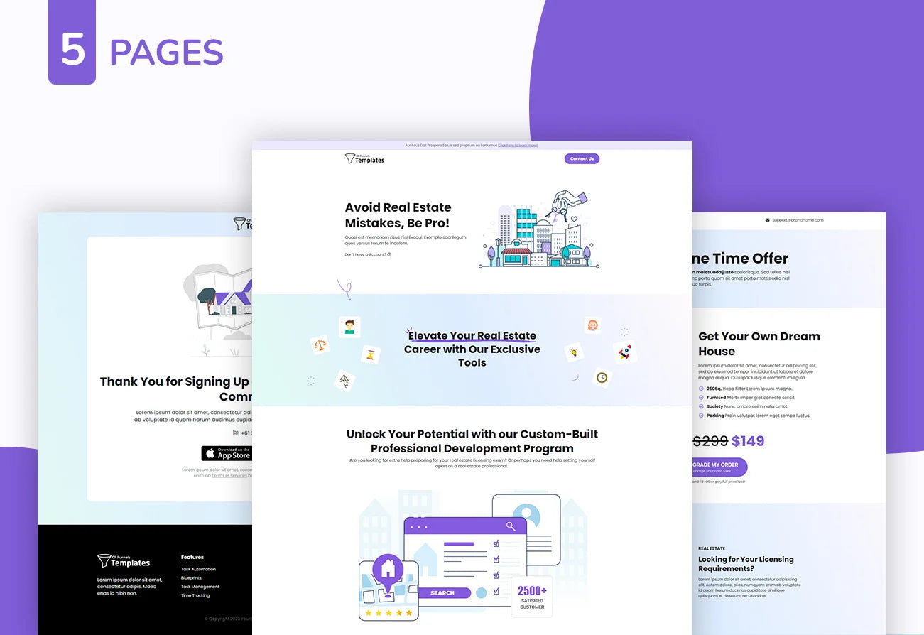 Estate Empire: The Ultimate Real Estate Templates Unveiled!