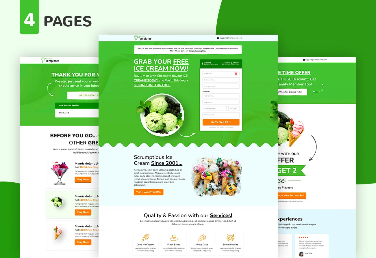 The Ultimate Ice Cream Sales Funnel: Best Ice Cream Template
