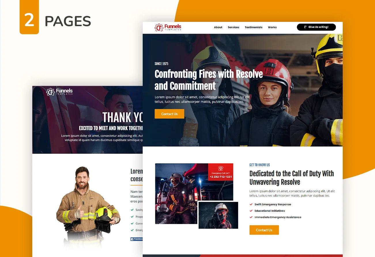 Fire Fighter Funnel: Resolving Fires with Commitment
