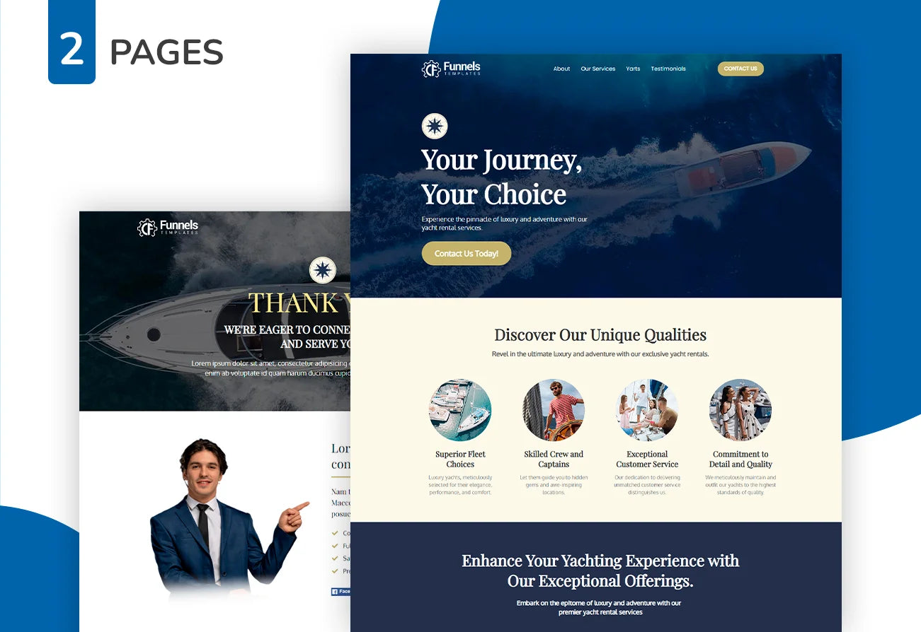 Boat Rental Funnel: Your Journey, Your Choice