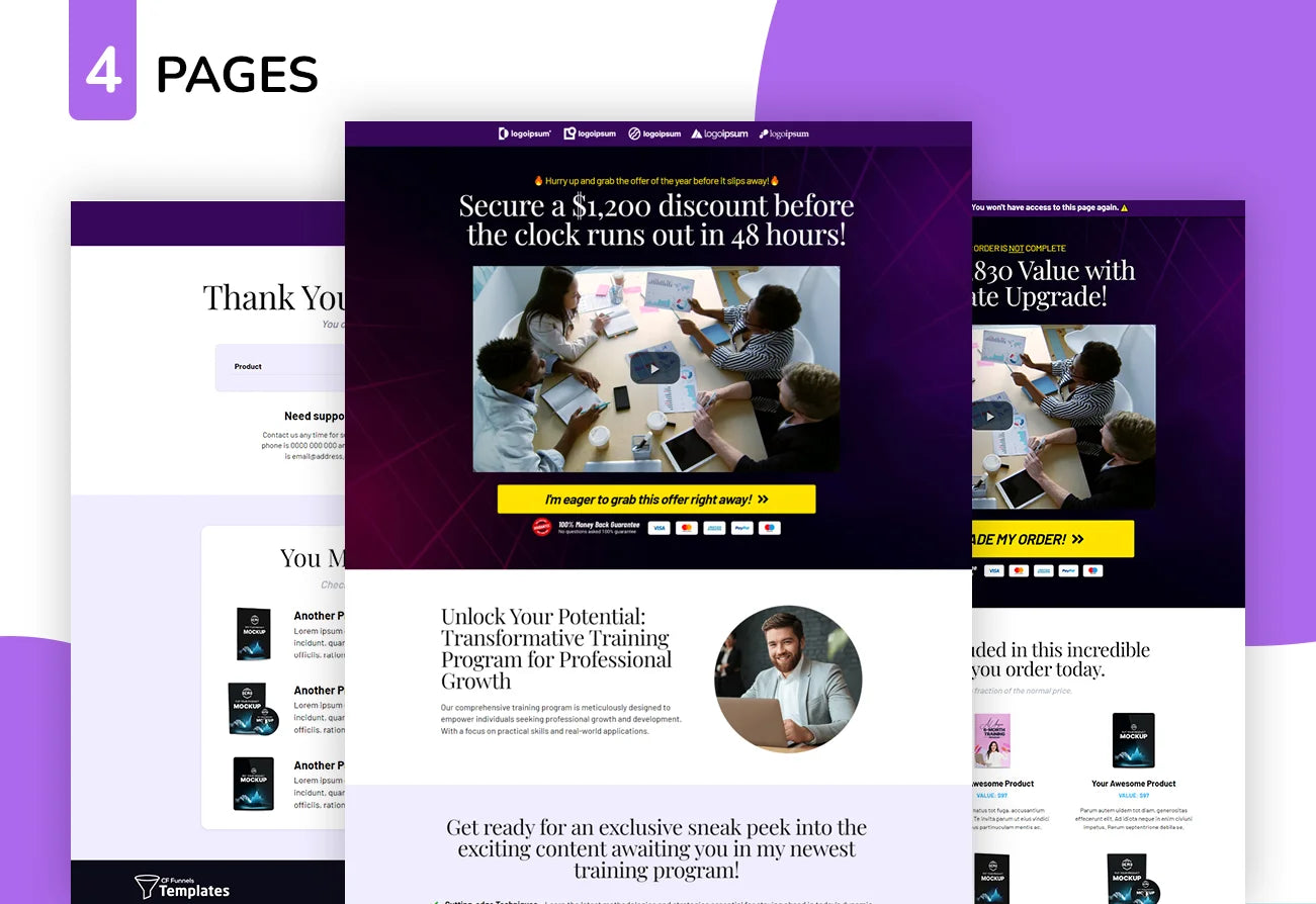 Potential Growth Hub: ClickFunnels Marketing Funnel Templates