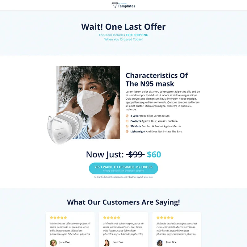 Face Mask Solution: The Ultimate Mask Marketing Sales Funnel