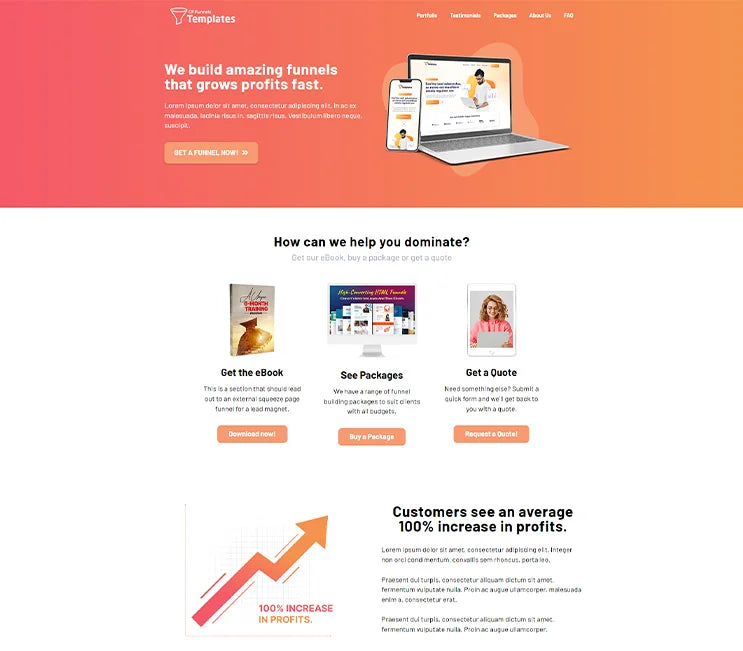 Landing Page