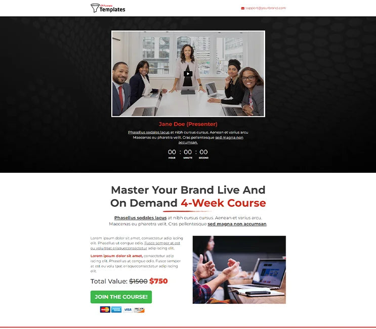 Webinar Broadcast Room