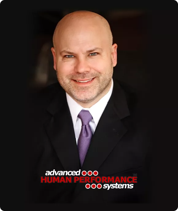 Portrait of Dr. Chris Stankovich representing Advance Human Performance Systems, featured in the brand’s about section to highlight expertise in sports performance, coaching, and professional development.
