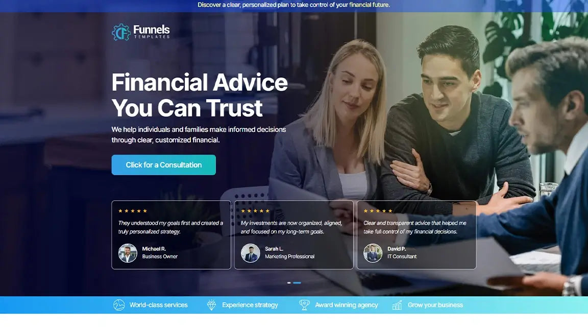 Consultation Lead Generation - Banner