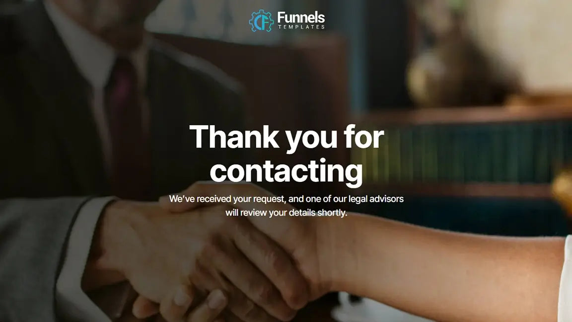 Consultation Lead Generation - Thank You