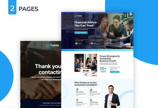 GoHighLevel Financial Consulting Funnel for Advisors – Consultation Lead Generation