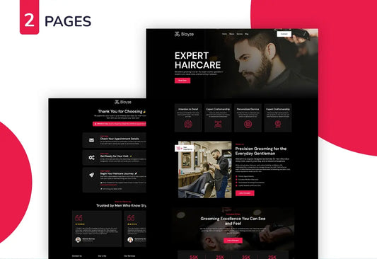 ClickFunnels Appointment Funnel for Barbershop – Men’s Grooming & Haircare Booking