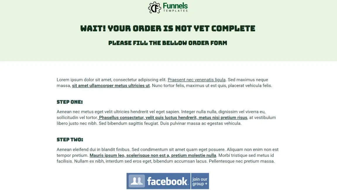 Sales Funnel for Beer Product - Thank You
