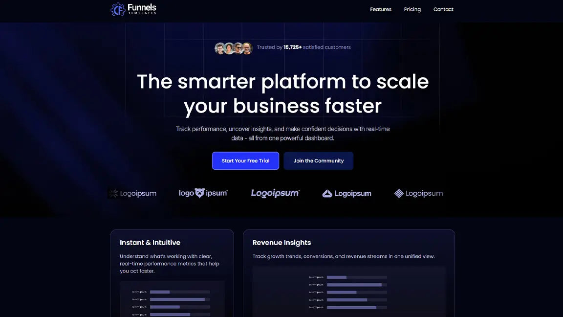 GoHighLevel SaaS Lead Generation Funnel for Business Intelligence Platforms - Banner