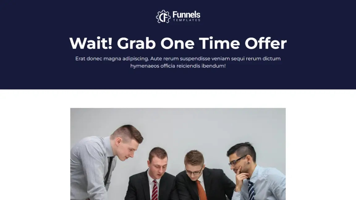ClickFunnels 2.0 Sales Funnel for Business Management Downsell