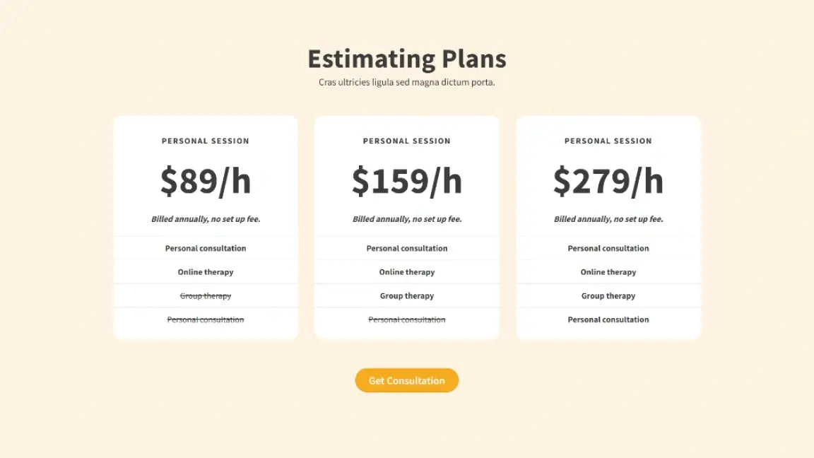 ClickFunnels 2.0 Sales Funnel for Mental Health - Plans