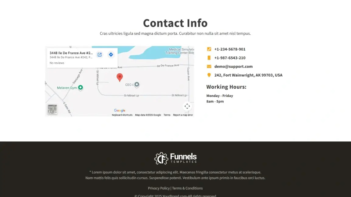 ClickFunnels 2.0 Sales Funnel for Mental Health - Contact Info