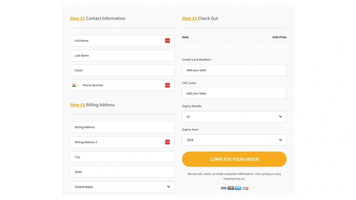 ClickFunnels 2.0 Sales Funnel for Mental Health - Order Form