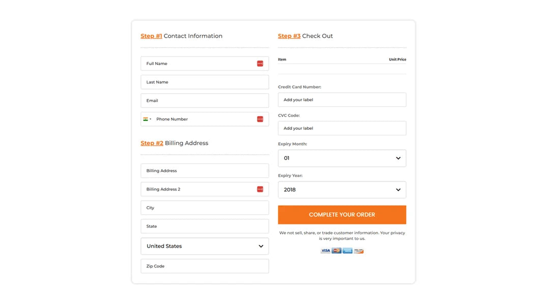 ClickFunnels 2.0 Sales Funnel for Restaurant & Bar - Order Page
