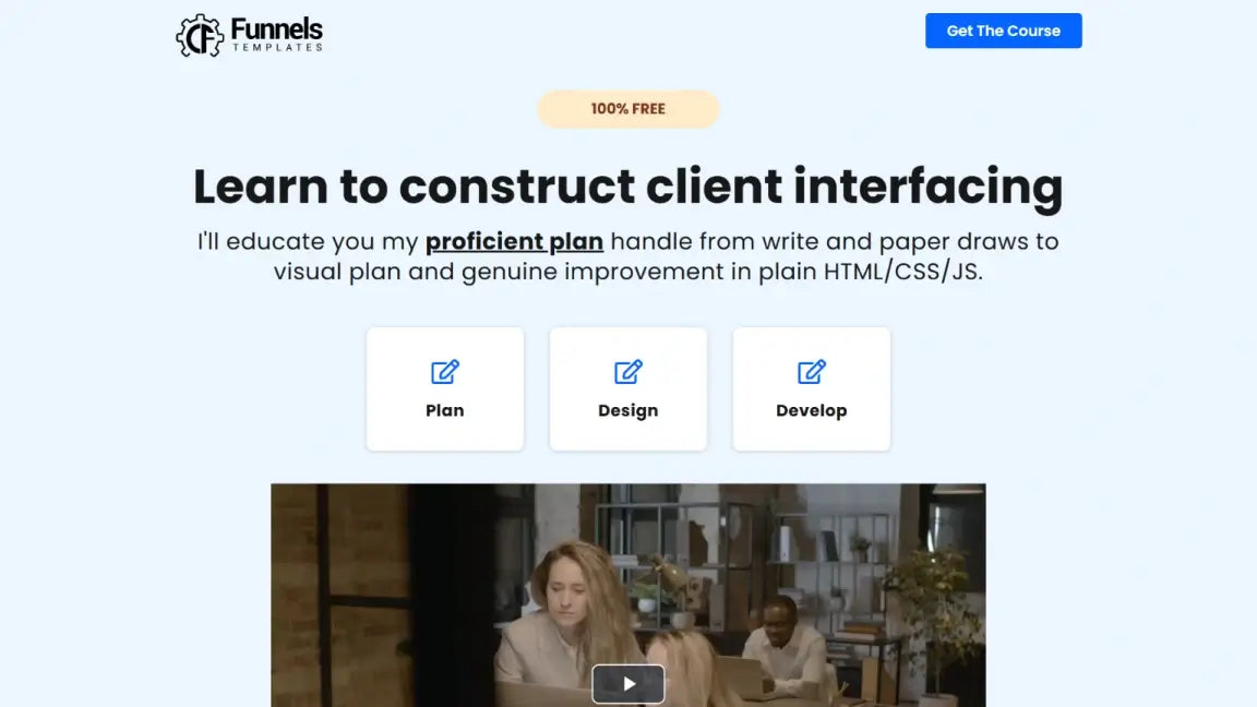 Clickfunnels Training ClickFunnels 2.0 Course Sales Funnel Template for Web Developmet