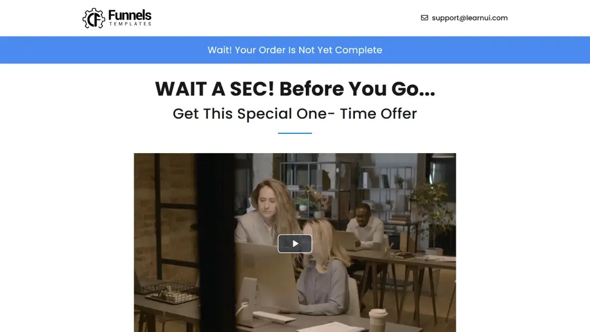ClickFunnels Webinar Funnel for Ecommerce - Upsell
