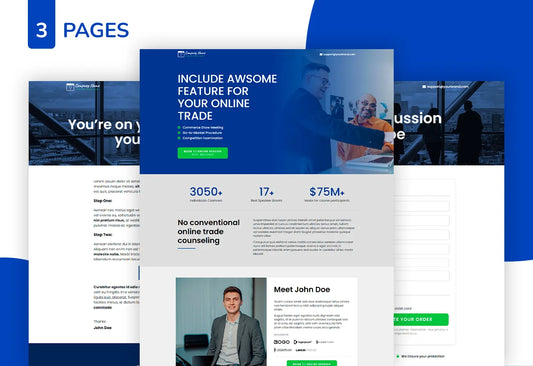 Coach Connect: The Business Coach HTML Funnels Template