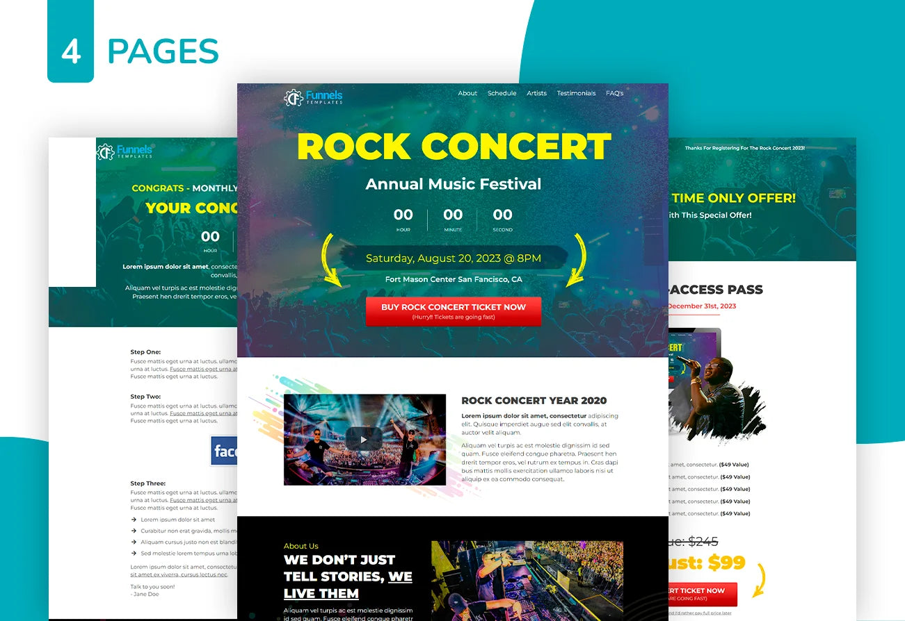 Concert Conqueror: Sell Out A Music Concert Using Funnels!