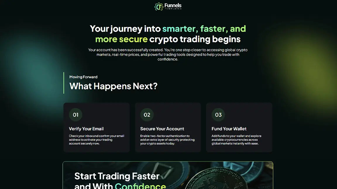 Crypto Trading Funnel - Thank You