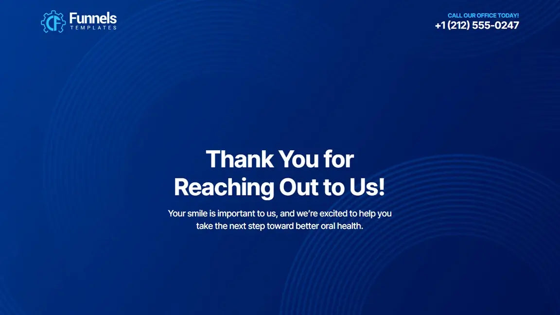 Patient Appointment Booking - Thank You
