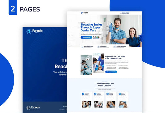 GoHighLevel Dental Clinic Funnel for Dentists – Patient Appointment Booking