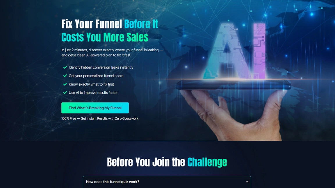 Digital Marketing Diagnosis and Optimization Course - Fix Your Funnel
