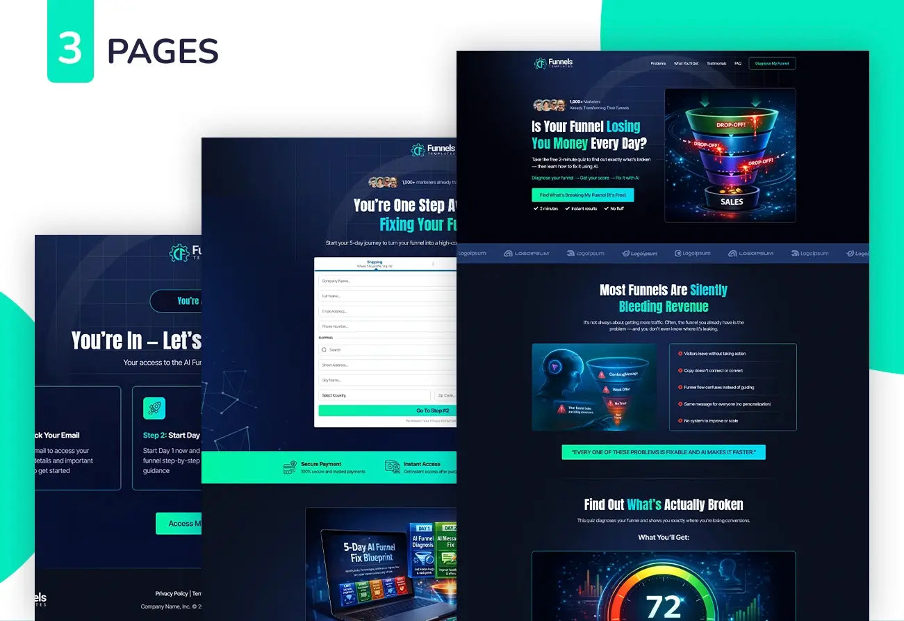 GoHighLevel AI Funnel Fix Funnel for Digital Marketing – Funnel Diagnosis & Optimization Course
