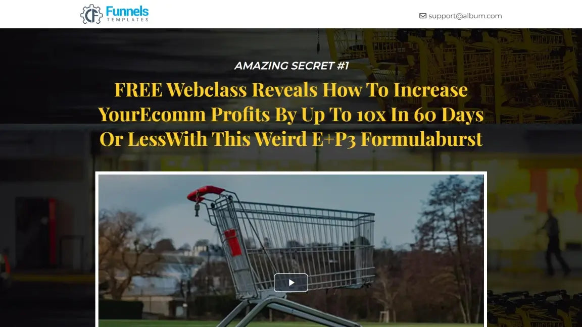 ClickFunnels Webinar Funnel for Ecommerce - Secret 1