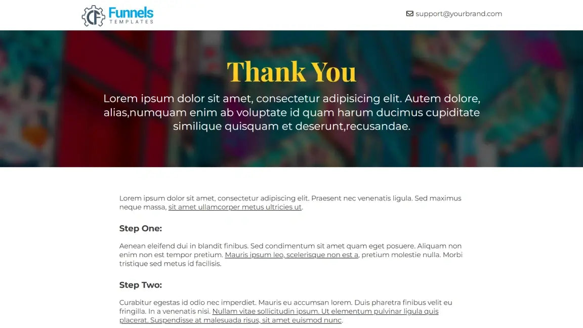ClickFunnels Webinar Funnel for Ecommerce - Thank You