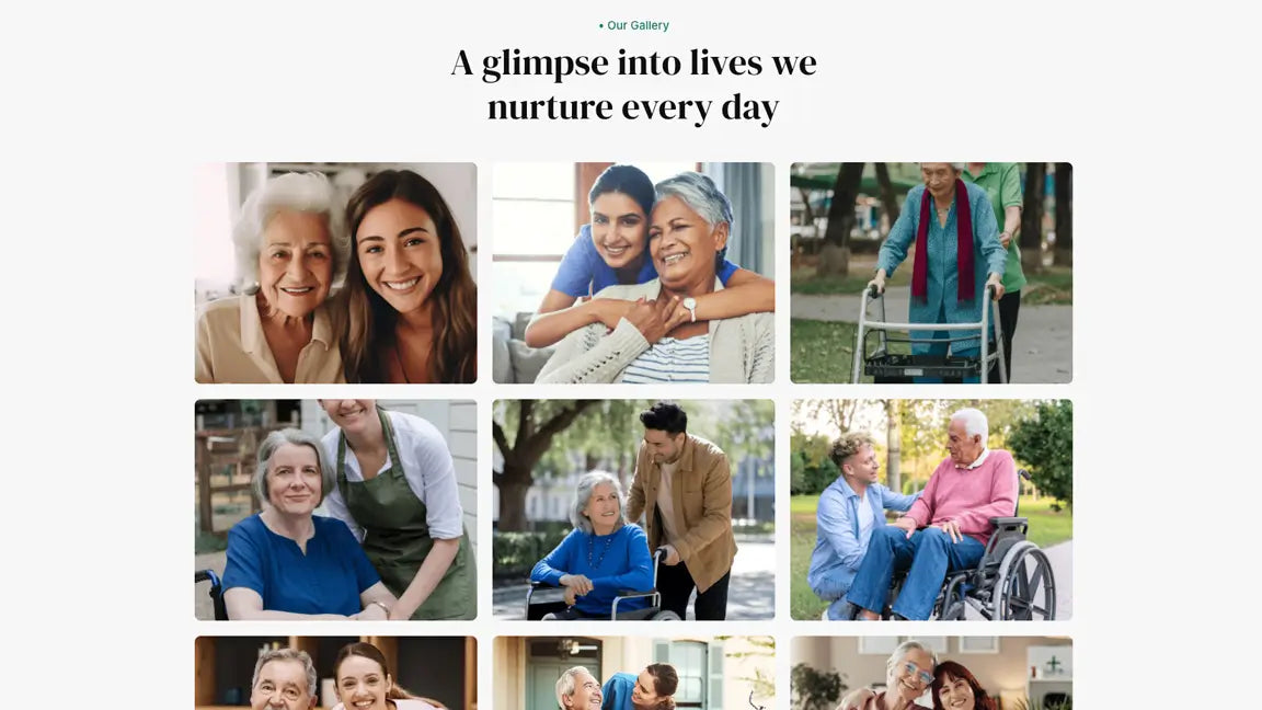 GoHighLevel Donation Funnel for Elder Care & Community Support Organizations - Our Gallery