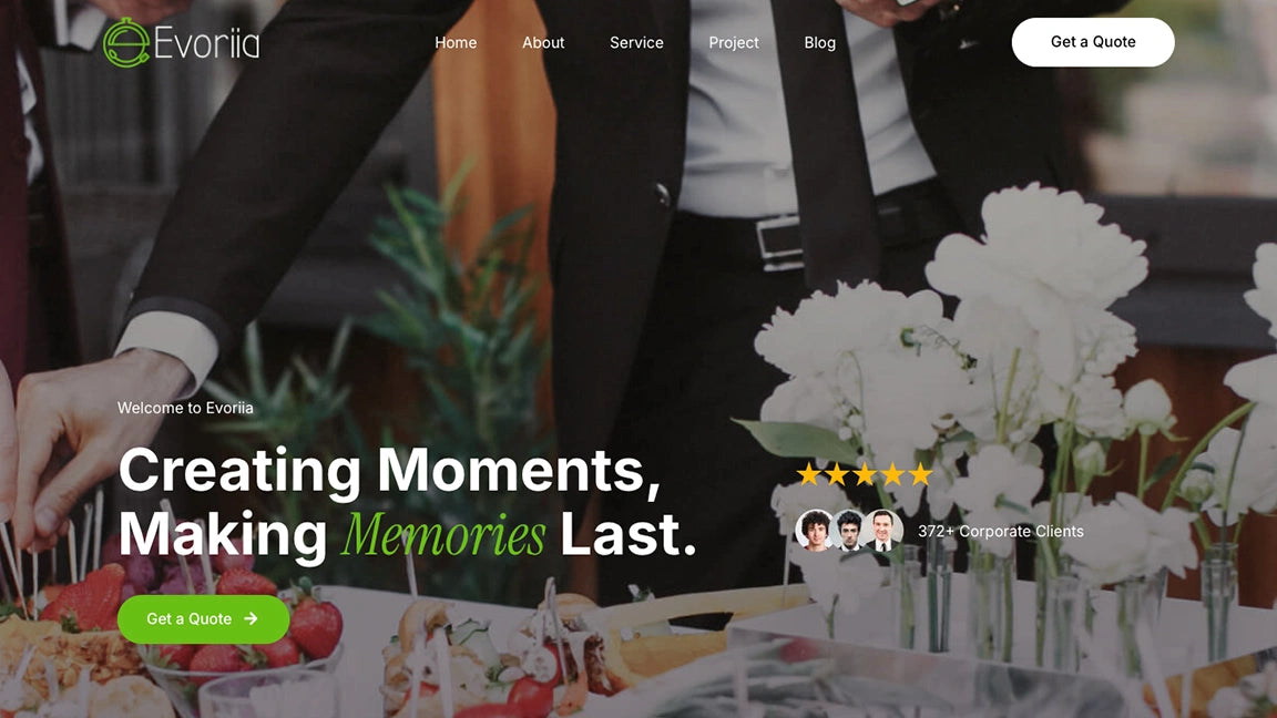 Event Management & Booking - Banner