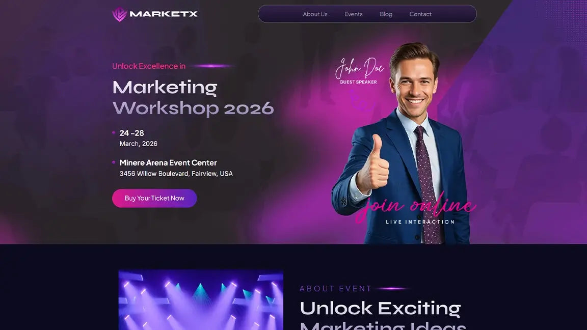 Unlock Excellence - Marketing Workshop
