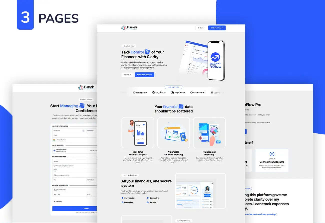 Financial Management Funnel for Finance SaaS & Budgeting Platforms