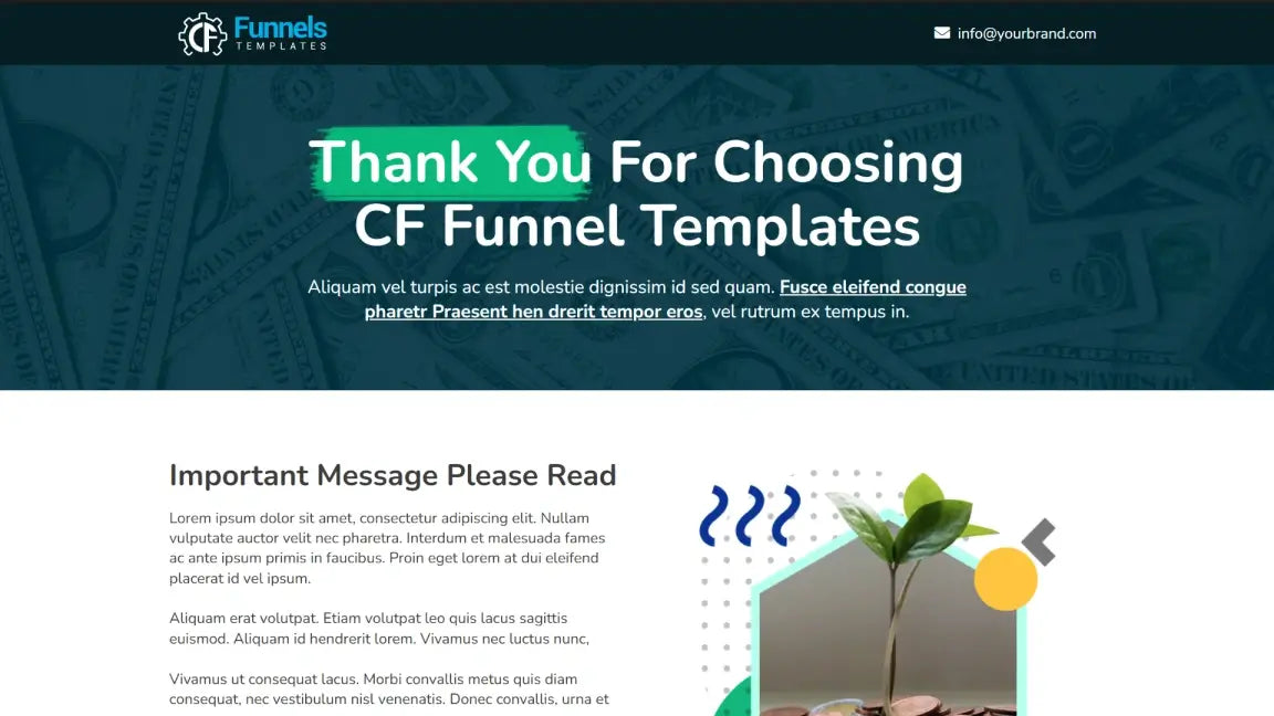 Make Money Online Digital Product - Thank You