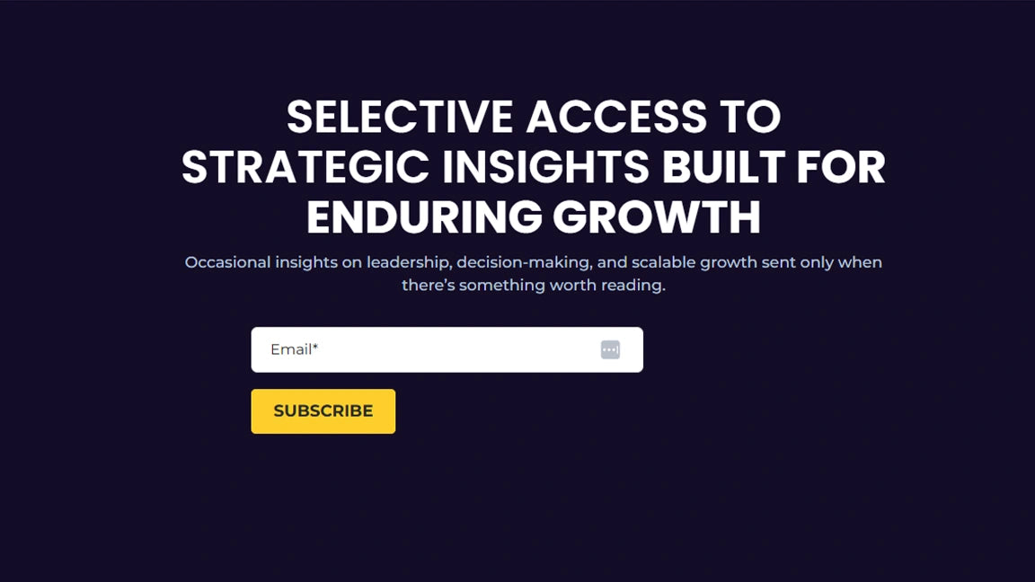 GoHighLevel Lead Generation Funnel for Business Consulting - Enduring Growth