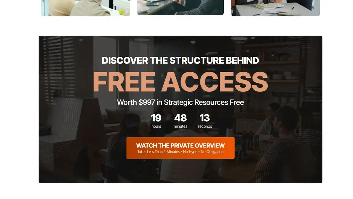 GoHighLevel Lead Generation Funnel for Business Consulting - Free Access