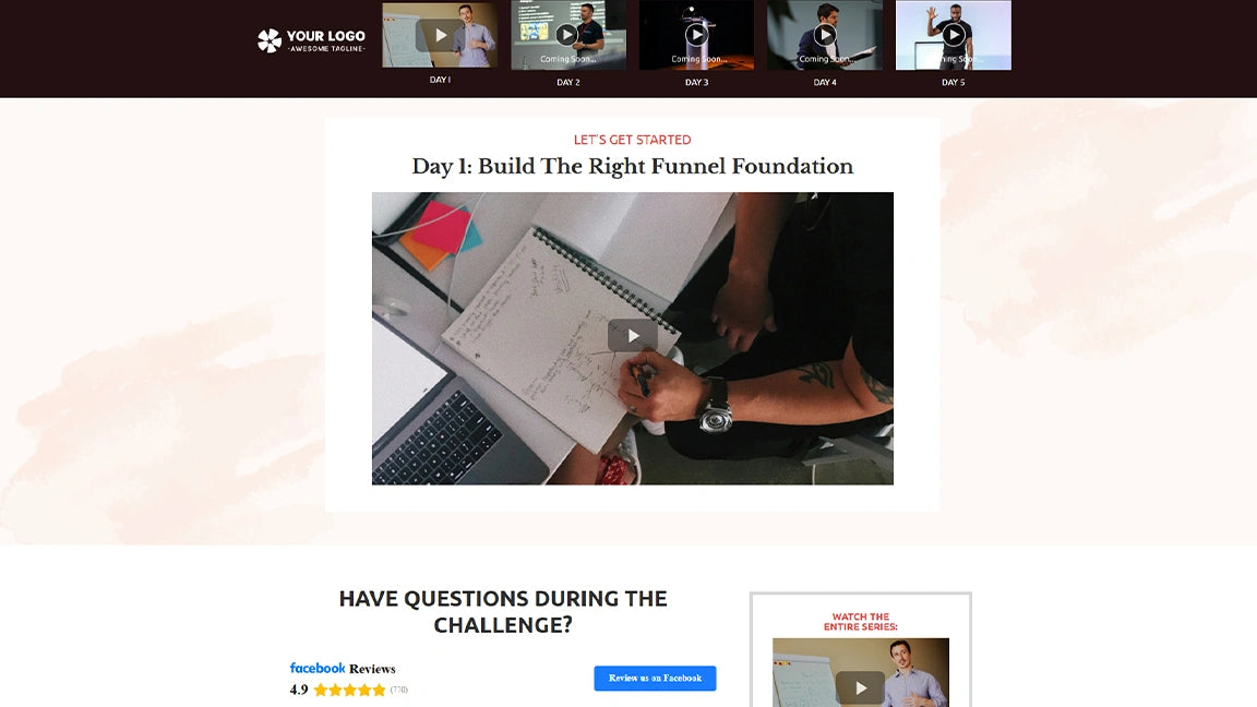 GoHighLevel Sales Funnel for Coaching - Lets Get Started