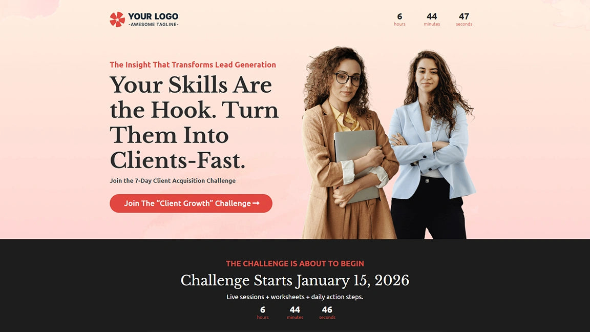 GoHighLevel Sales Funnel for Coaching - Optin