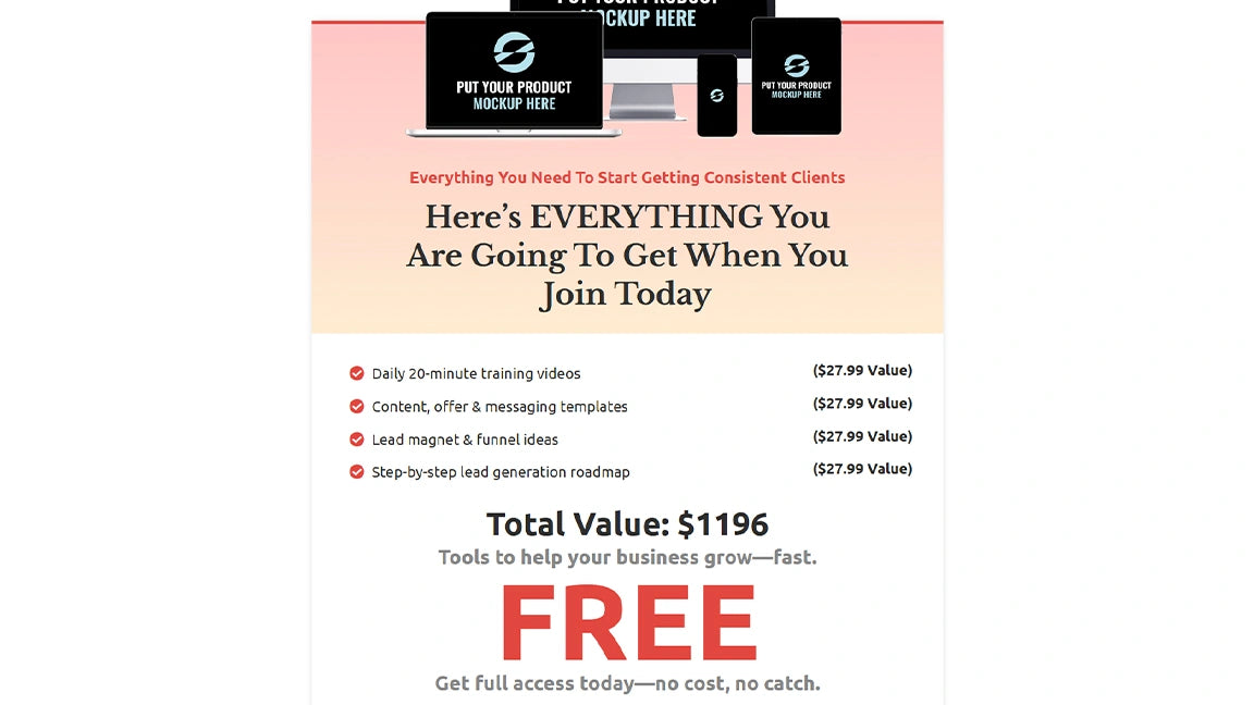 GoHighLevel Sales Funnel for Coaching - Everything You